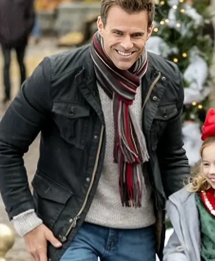 A Christmas to Remember Cameron Mathison Black Jacket