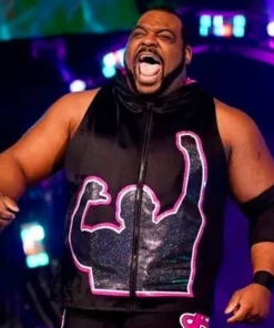 AEW Keith Lee Hoodie Vest