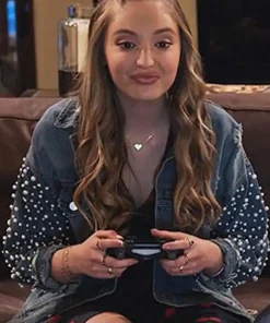 Brooke Bishop The Expanding Universe of Ashley Garcia Studded Jacket