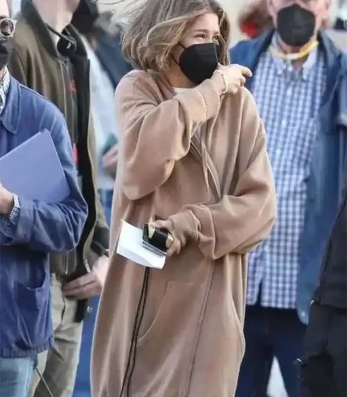 Challengers 2024 Zendaya Brown Hoodie