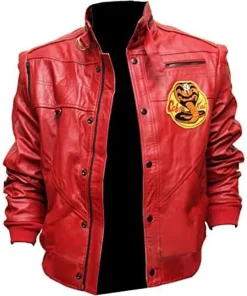 Cobra Kai Johnny Lawrence Red Plain Without Logo Jacket