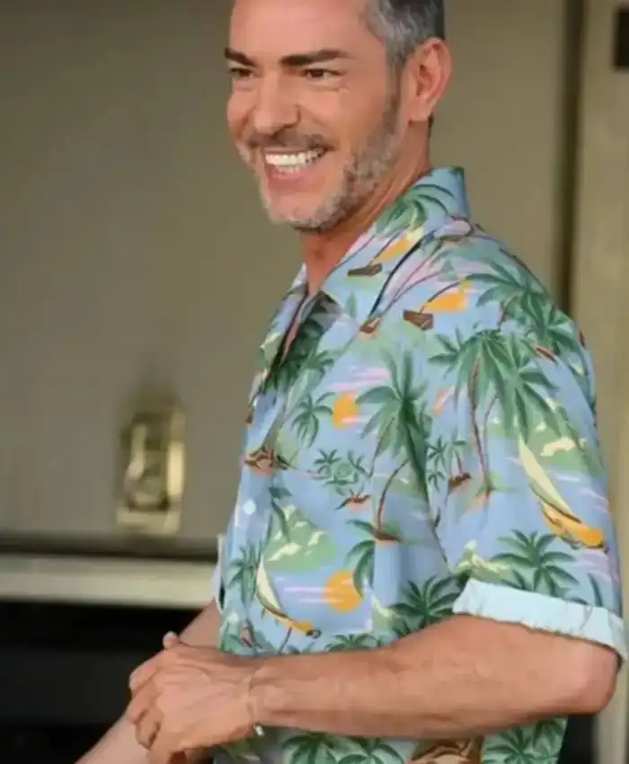 Dois às 10 Cláudio Ramos Hawaiian Printed Shirt