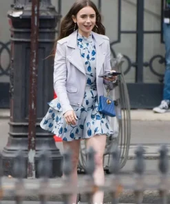 Emily In Paris Emily Cooper Moto Jacket