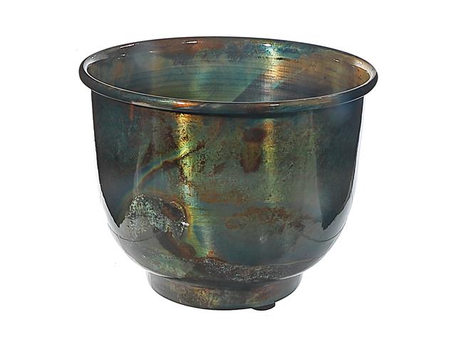 6″ VINTAGE ROOTS ROUND PLANTER