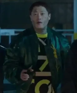 Gangnam B-Side Payche Black Bomber Jacket