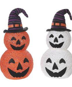 LED PUMPKIN WITCH (ASSTD)
