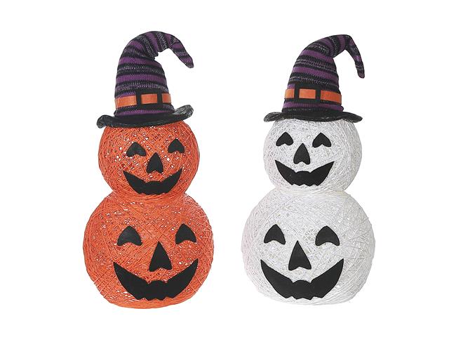 LED PUMPKIN WITCH (ASSTD)