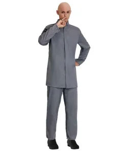 Halloween Deluxe Gray Adult Costume Suit