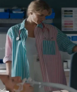 Home And Away Bree Cameron Striped Shirt