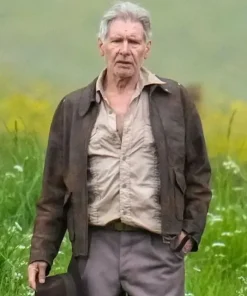 Indiana Jones 5 Harrison Ford Brown Jacket