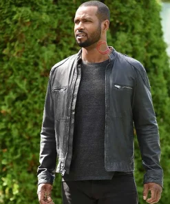 Shadowhunters Isaiah Mustafa Real Leather Jacket