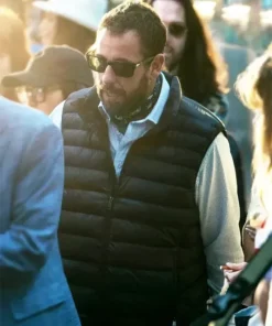 Jay Kelly 2025 Adam Sandler Puffer Vest