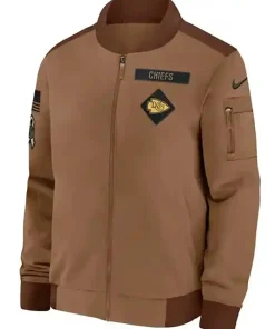 Kansas City Chiefs Salute to Service Nike Bomber Jacket