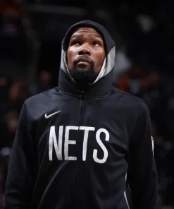 Kevin Durant Brooklyn Black Nets Hoodie
