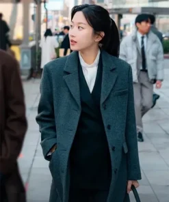 Law And The City S01 Moon Ga-young Grey Coat