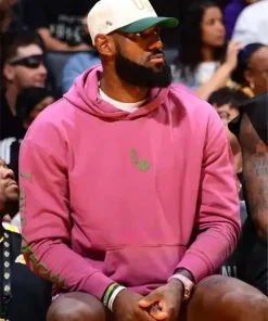 LeBron James Layr Official Pullover Pink Hoodie