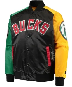 Milwaukee Bucks Ty Mopkins Varsity Jacket