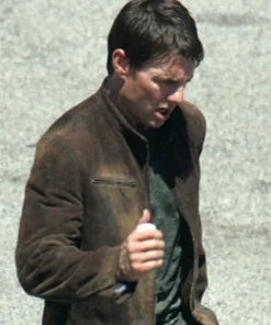 Mission Impossible Tom Cruise Coffee Brown Jacket