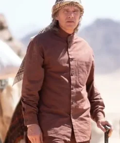Moon Knight Ethan Hawke Brown Cotton Jacket