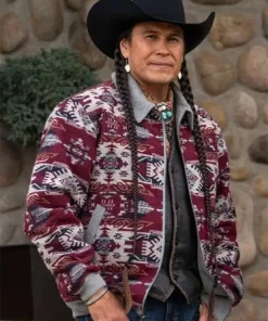 Moses Brings Plenty Yellowstone S4 Wool Jacket