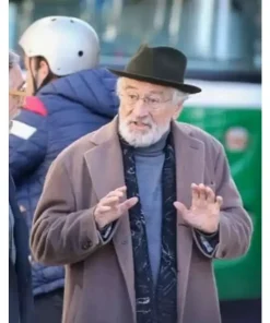 Nada 2023 Robert De Niro Brown Wool Coat