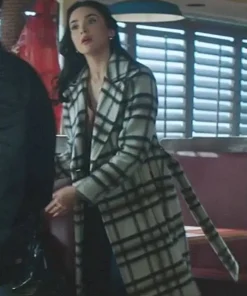 Nancy Drew S03 Maddison Jaizani Plaid Coat