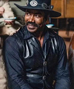 Outlaw Johnny Black Outlaw Johnny Leather Vest