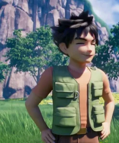 Pokemon Brock Green Men Cotton Vest