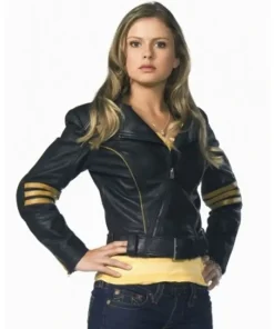 Rose Mciver Power Rangers Rpm PU Leather Jacket