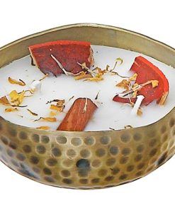 SOY 5.29 OZ 2 WICK DISH JAR CANDLE (APPLE TART)