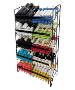 5 TIER ANTI-SLIP COLLAPSIBLE FLOOR RACK