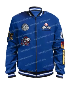 Super Mario Kart Blue Bomber Jacket