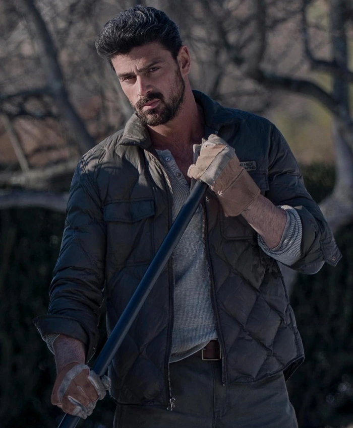 The Housemaid Michele Morrone Quilted Jacket