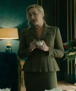 The Regime Kate Winslet Military-Inspired Blazer