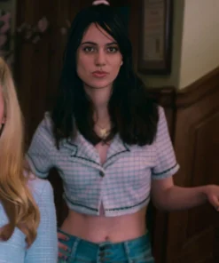 The Sex Lives of College Girls S03 Cropped Shirt