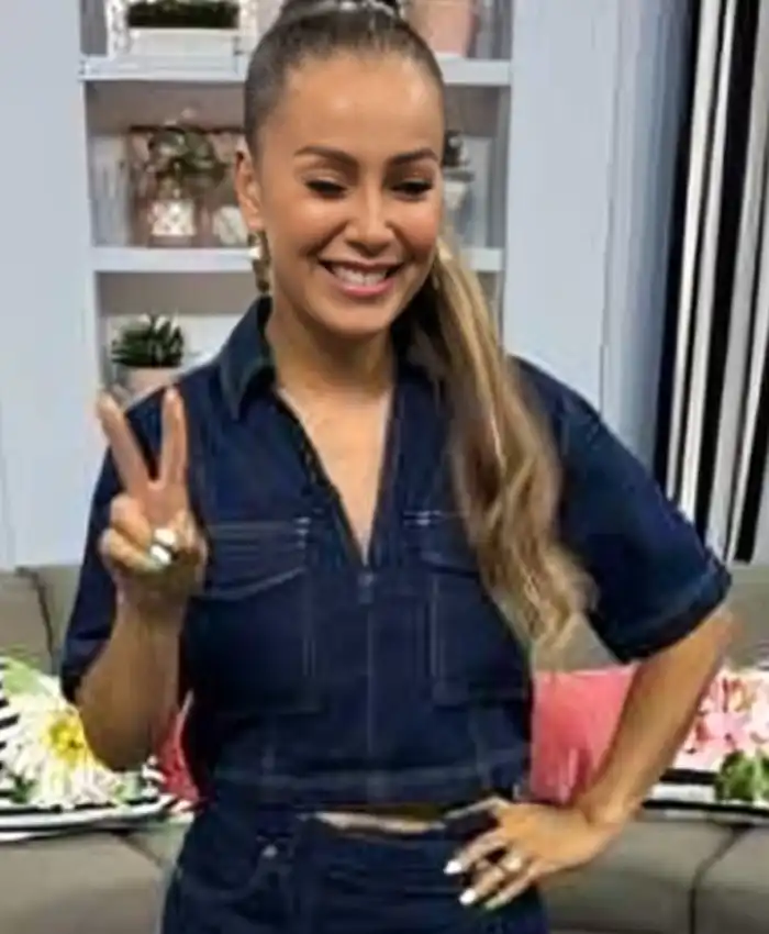 The Social Melissa Grelo Cropped Shirt