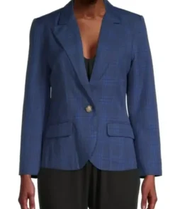 Workin’ Moms S05 Juno Rinaldi Suiting Fabric Blazer