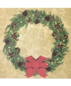EVA PLACEMAT (CHRISTMAS WREATH) (12 X 18)