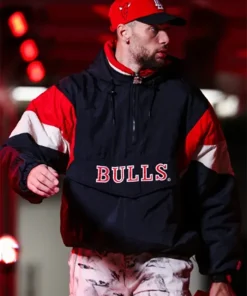 Zach Lavine Chicago Bulls Starter Black Jacket